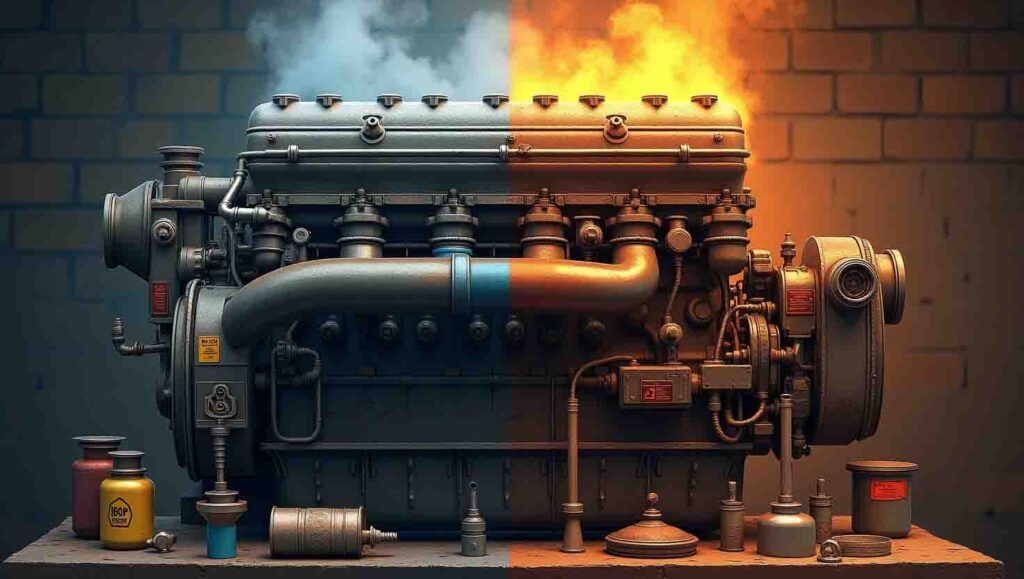 Vidange Moteur Diesel Froid ou Chaud voiture