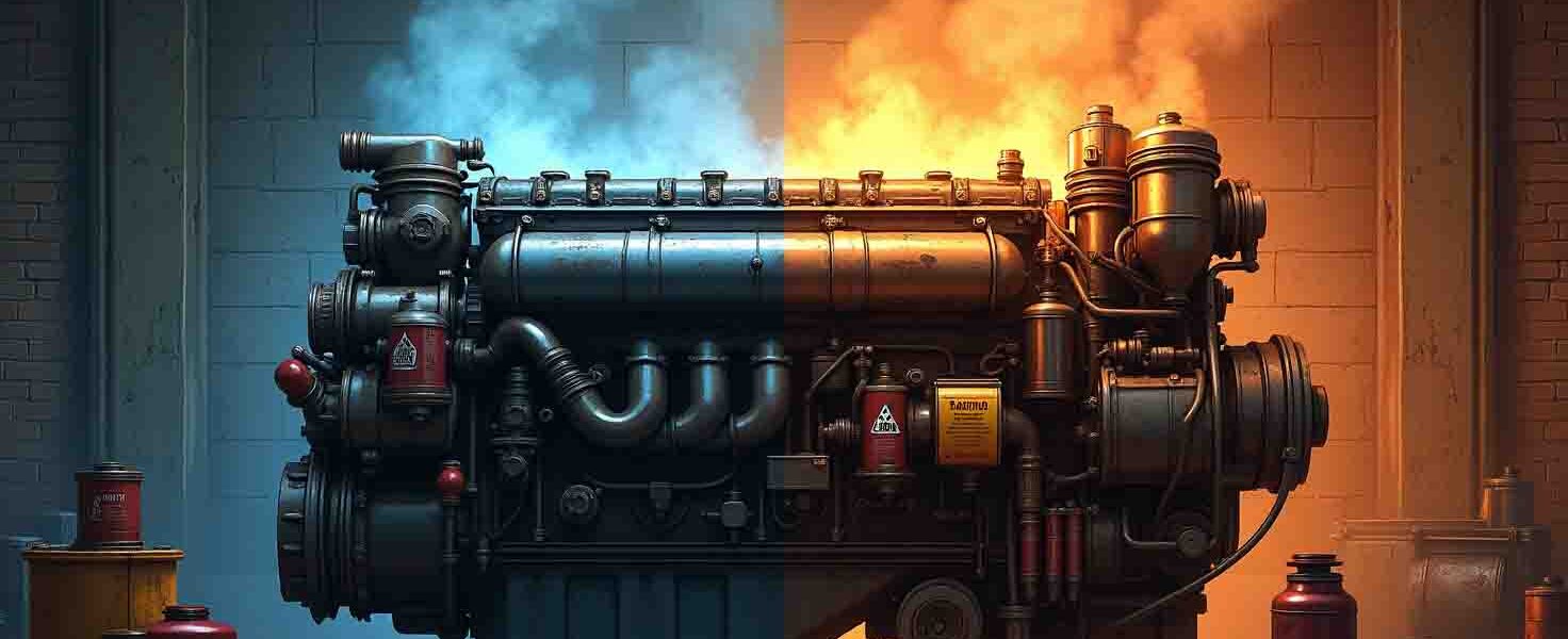 Vidange Moteur Diesel Froid vs Chaud