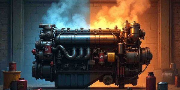 Vidange Moteur Diesel Froid vs Chaud
